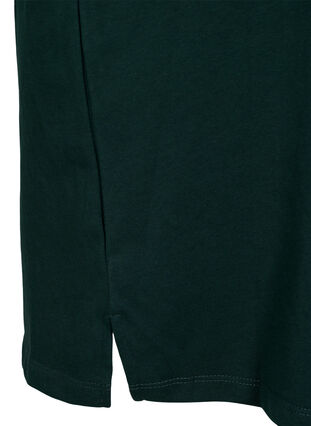 Kjole med korte ermer og splitt, Scarab, Packshot image number 3