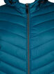 Lett jakke med hette, Bl&aring;, Packshot image number 2