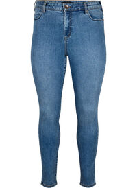 Amy jeans med høy midje og supersmal passform