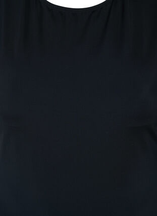 Badedrakt med krysset rygg, Black, Packshot image number 2