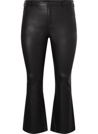 Coated Ellen jeans med bootcut
