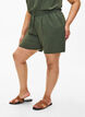 Shorts med lommer og elastisk linning, Grønn, Model image number 3