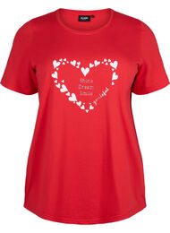 FLASH - T-skjorte med motiv, High Risk Red Heart