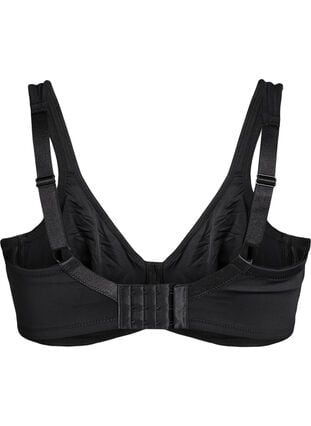 Zizzi Komfort-BH med bøyler og formstøpte skåler, Black, Packshot image number 1