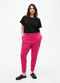 Korte bukser med lommer, Raspberry Sorbet, Model
