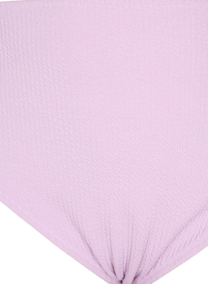 Bikinitruse med en crepet look, Lilla, Packshot image number 2