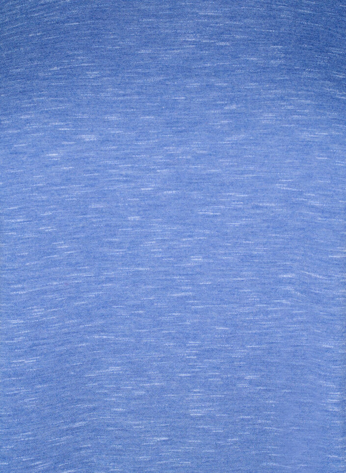 Løs trenings-T-skjorte med korte ermer, Blå, Packshot image number 2