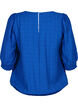 Smockbluse med lyocell (TENCEL), Strong Blue, Packshot image number 1