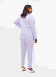 Cropped bukser med lommer, Purple Rose, Model