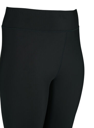 Treningstights med refleksmønster, Black w. Reflex, Packshot image number 2