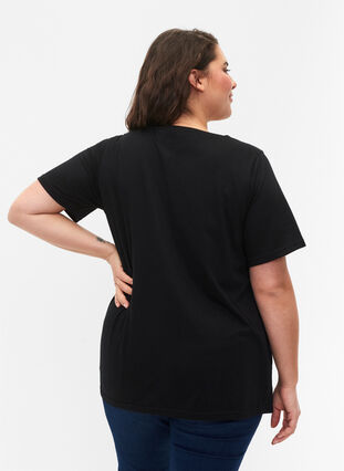 FLASH - T-skjorte med motiv, Black, Model image number 1