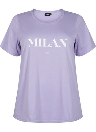 FLASH - T-skjorte med motiv, Lavender, Packshot image number 0