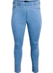 Jeggings med høy midje, Blå, Packshot image number 0