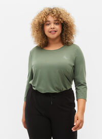 Treningsgenser med 3/4-ermer, Laurel Wreath, Model