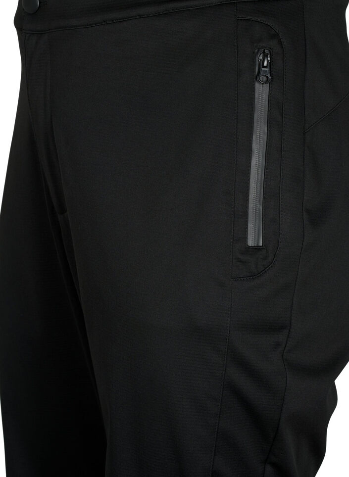 Softshellbukser, Black, Packshot image number 2