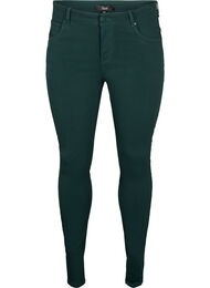 Slim fit bukser med lommer, Gr&oslash;nn