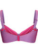 Stripete bikini-topp med spile, Rosa, Packshot image number 1