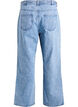 Straight fit jeans med knytebelte, Bl&aring;, Packshot image number 1