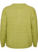 Cardigan med knapper og avrundet front, Gr&oslash;nn, Packshot image number 1