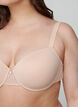 Formstøpt BH med netting, Beige, Model image number 4