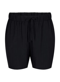 Shorts med lommer og elastisk linning