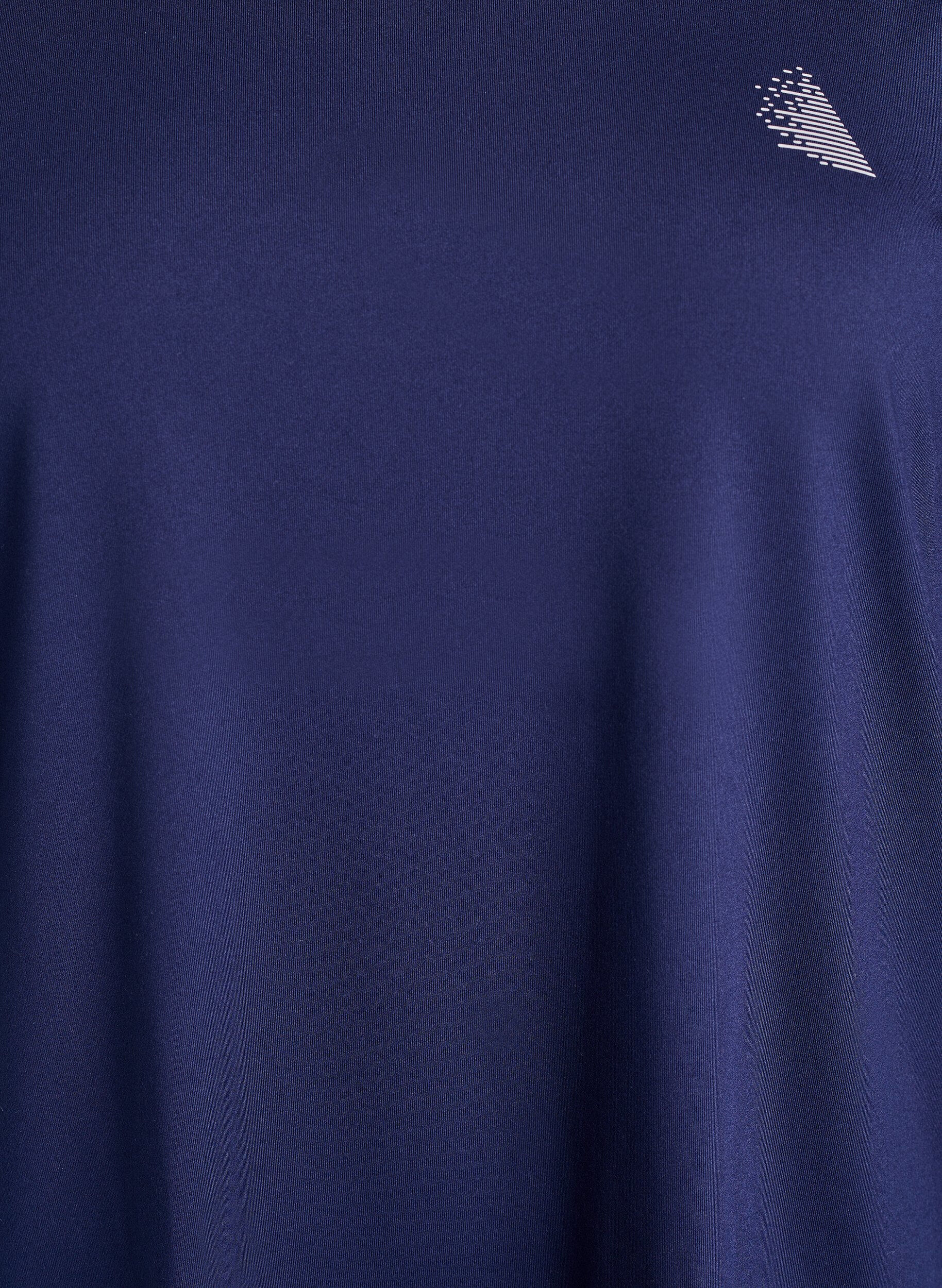 Zizzi Treningsgenser med 3/4-ermer, Bl&aring;, Packshot image number 2