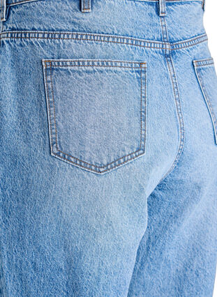 Zizzi Jeans med straight fit og høy midje, L.B.Denim, Packshot image number 3