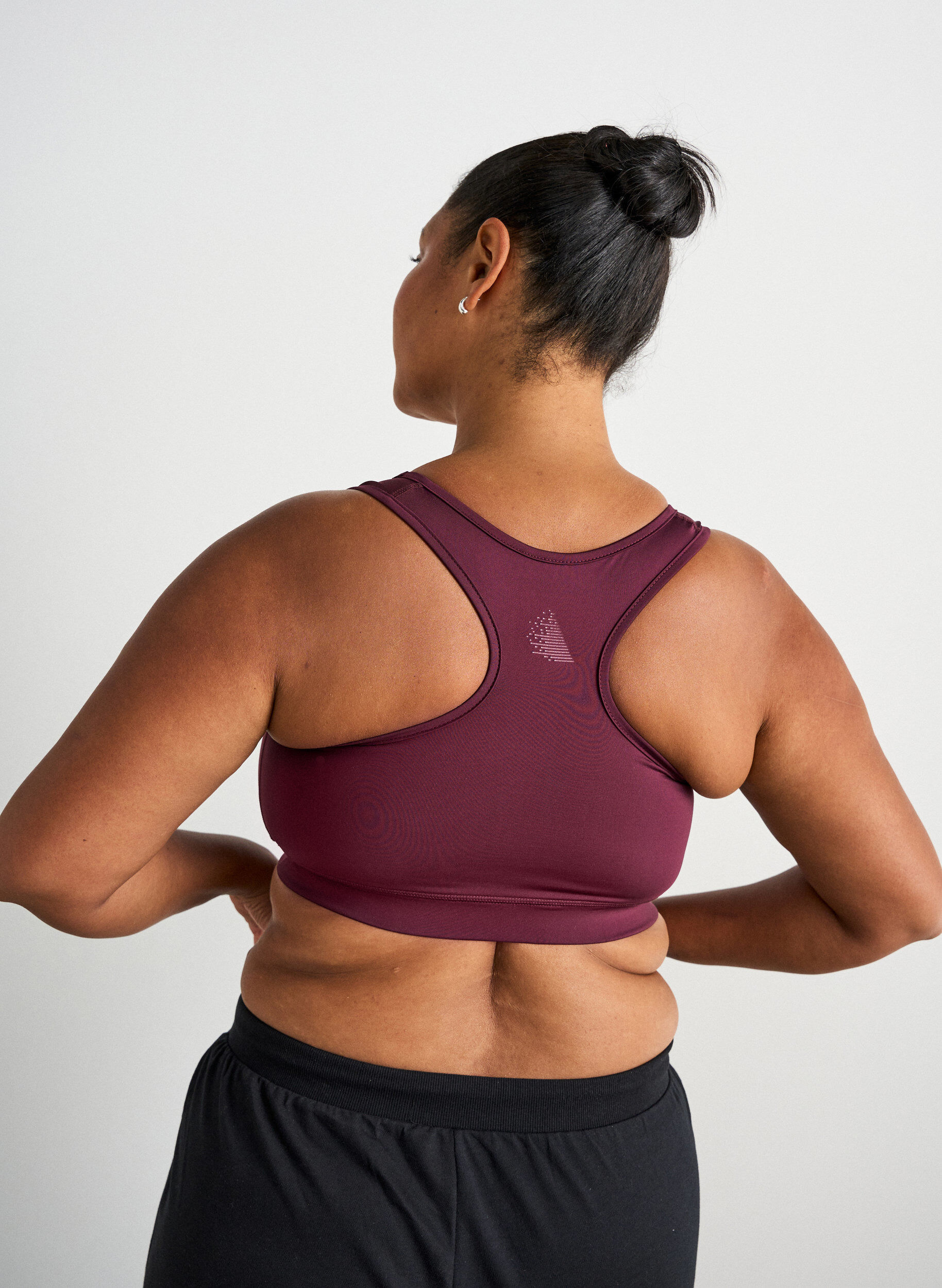 ZizziSports-bh med racerback, R&oslash;d, Model image number 2