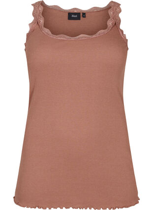 Topp med blondekant, Baltic Amber, Packshot image number 0