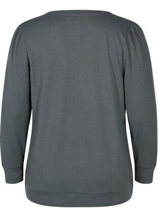 Langermet bluse med skulderdetaljer, Urban Chic, Packshot image number 1