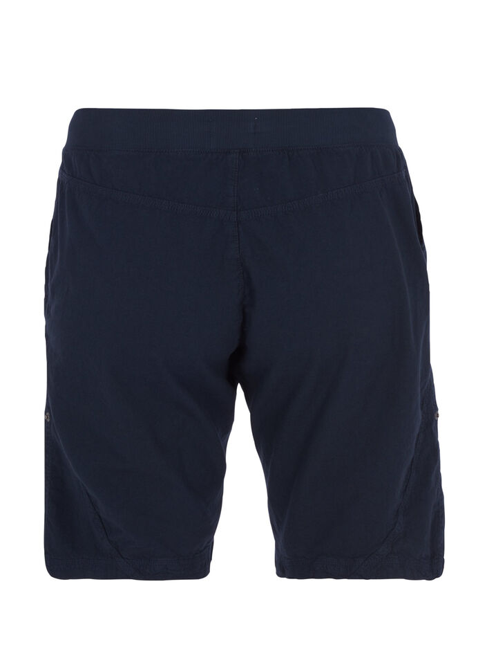 Løse shorts med lommer i bomull, Night Sky, Packshot