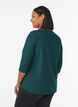 Treningsbluse med 3/4-ermer, Gr&oslash;nn, Model image number 2