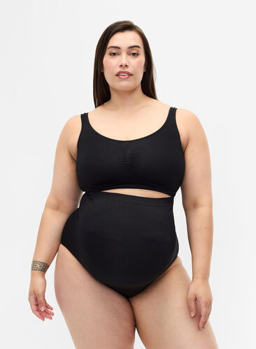 Truse til gravide, Black, Model image number 2