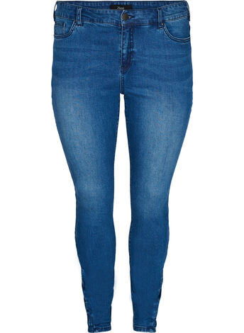 Super slim Amy jeans med sløyfe