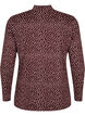 FLASH - Bluse med lange ermer og turtleneck, Mørk Bordeaux, Packshot image number 1