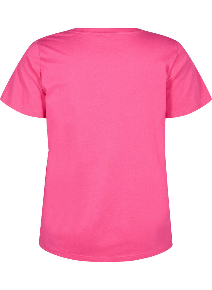 Bomulls-t-skjorte med motiv, Raspb. w. Strawberry, Packshot image number 1