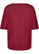 Loose fit T-skjorte i viskose jersey, R&oslash;d, Packshot image number 1