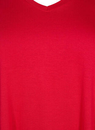 Kortermet T-skjorte med A-form, Lipstick Red, Packshot image number 2