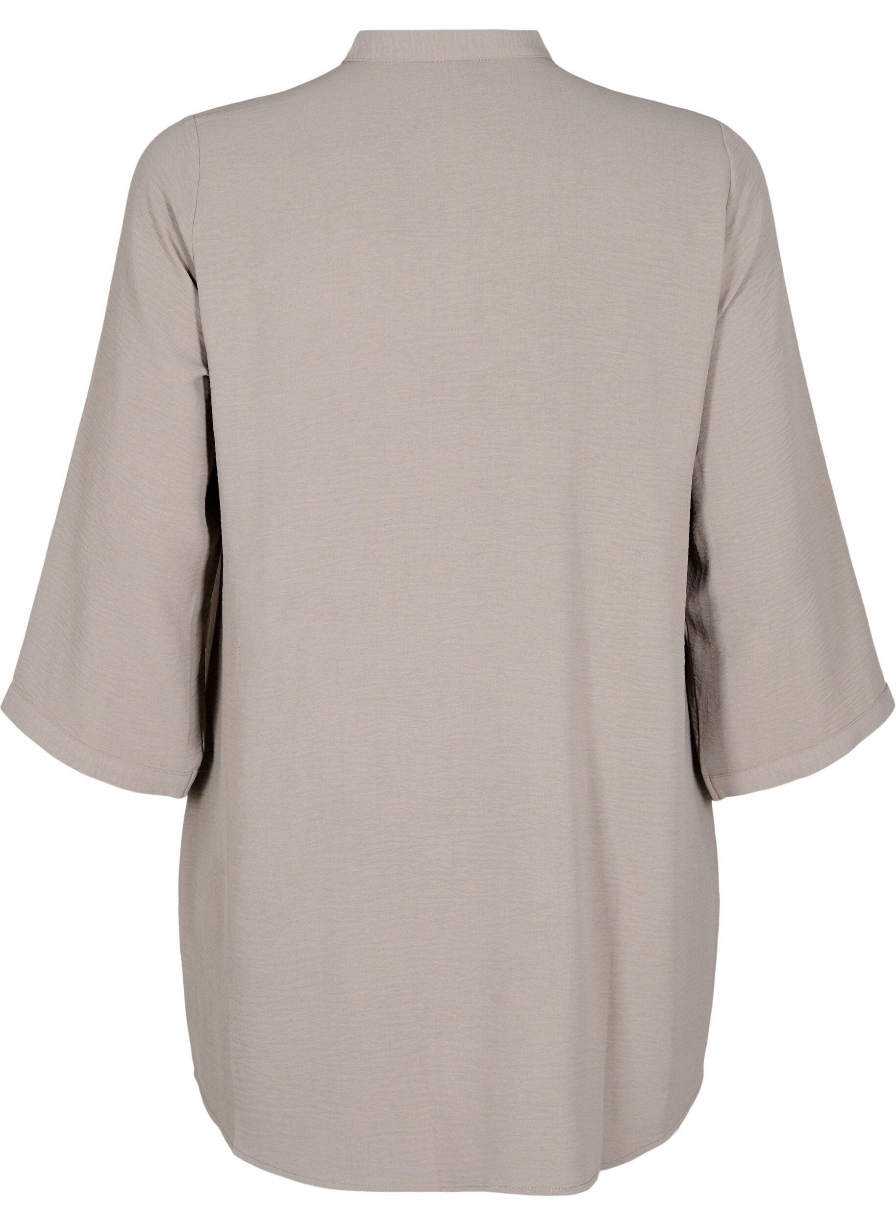 ZizziTunika med 3/4-ermer, Beige, Packshot image number 1