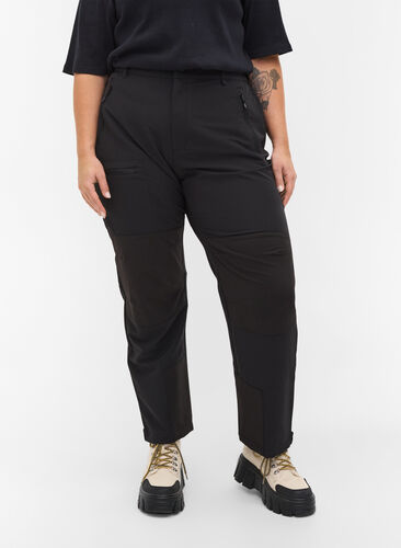 Turbukser med lommer, Black, Model image number 2