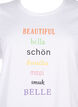 FLASH - T-skjorte med motiv, Bright White, Packshot image number 2