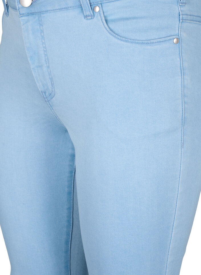 Viona jeans med normal midje, Blå, Packshot image number 2