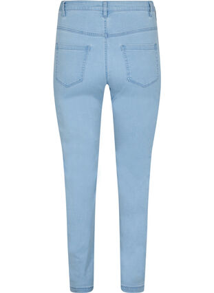 Slim fit Emily jeans med normal høyde i livet, Ex Lt Blue, Packshot image number 1