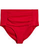 Bikinitruse med h&oslash;y midje, R&oslash;d, Packshot image number 0
