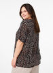 T-skjorte med TENCEL™ Lyocell og leopardmønster, Brun, Model image number 2