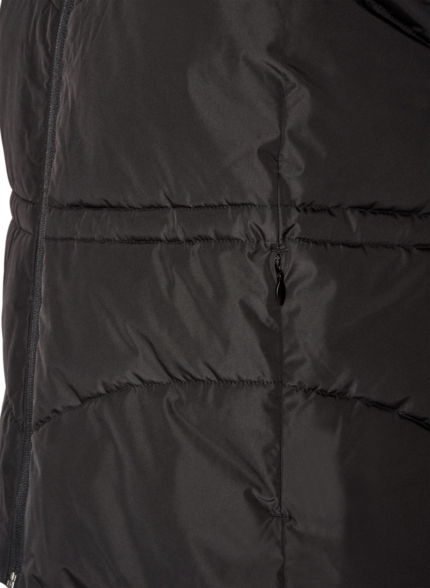 ZizziPuffer vest med justerbar midje, Svart, Packshot image number 3