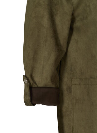 Åpen jakke med store lommer, Olivie Night, Packshot image number 2