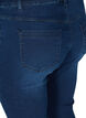 Jeggings i bomullsblanding, Dark blue denim, Packshot image number 3