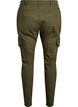 Slim fit bukser med cargolommer, Grønn, Packshot image number 1