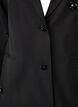 Blazer med paljettblomster, Black, Packshot image number 2